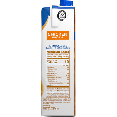 Swanson Chicken Broth, 32 Ounce -- 12 per case.