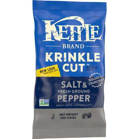 Kettle Foods KETTLE CHIPS KRINKLE SALT/PEPPER
