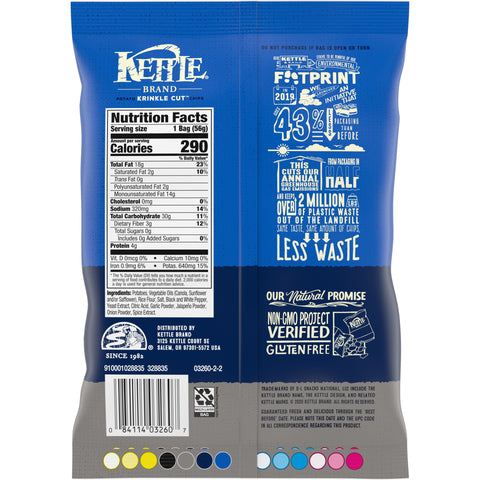 Kettle Cuisine CHIP POTATO SALT AND GROUND PEPPER