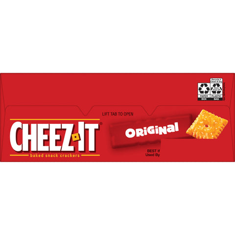 Sunshine Cheez It Grooves Original Crackers, 3.25 Ounce -- 12 per case.