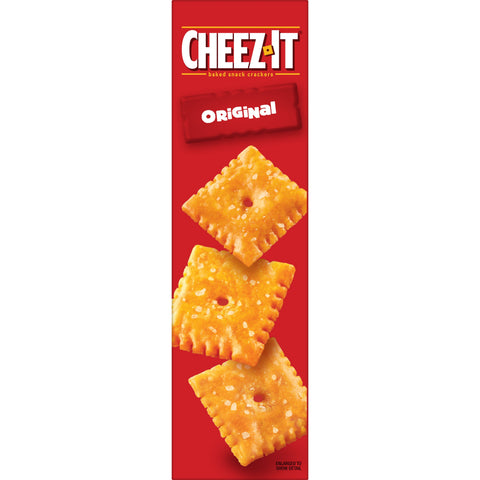 Sunshine Cheez It Grooves Original Crackers, 3.25 Ounce -- 12 per case.