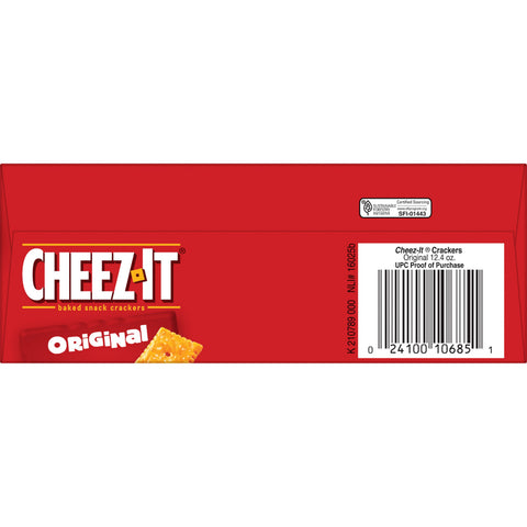 Sunshine Cheez It Grooves Original Crackers, 3.25 Ounce -- 12 per case.