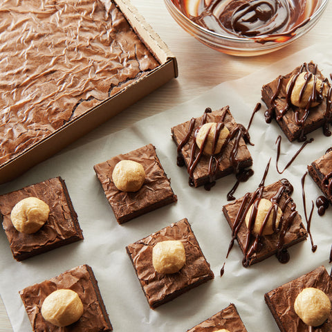 General Mills Pillsbury Baked Deluxe Uniced Brownie, 9.5 Pound -- 3 per case.