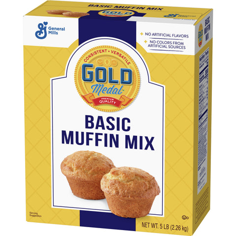 Gold Medal Basic Muffin Mix 6 Case 5 Pound