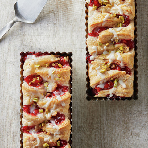 General Mills Pillsbury Turnovers Cherry Puff Pastry Dough, 3.7 Ounce -- 60 per case.