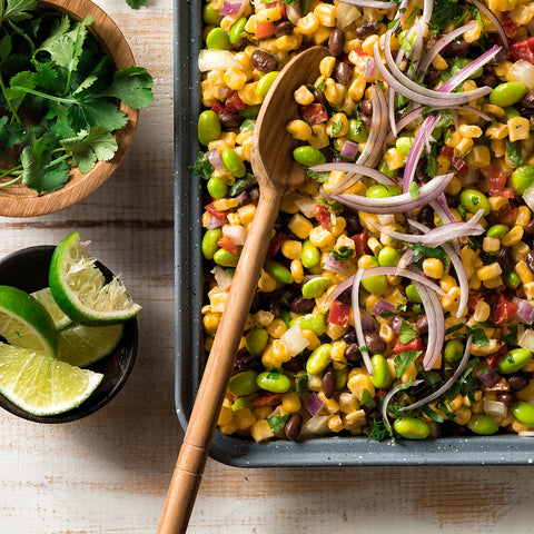 Simplot Classic Vegetables® EDAMAME SUCCOTASH W/ BUTTERY SAUCE