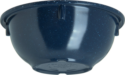Carlisle BOWL NAPPIE RIMMED DALLAS WARE® MELAMINE CAFÉ BLUE 14 OZ