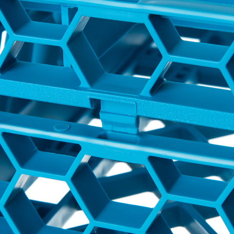 Carlisle RACK GLASS EXTENDER DIVIDED OPTICLEAN™ 36-COMPARTMENT CARLISLE BLUE