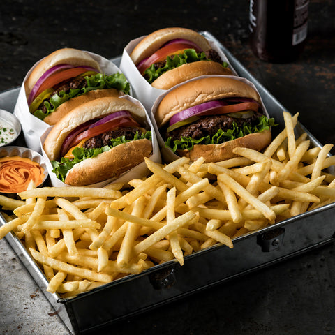 Infinity 1/4 inch Crinkle Cut Shoestring Fries, 5 Pound -- 6 per case.