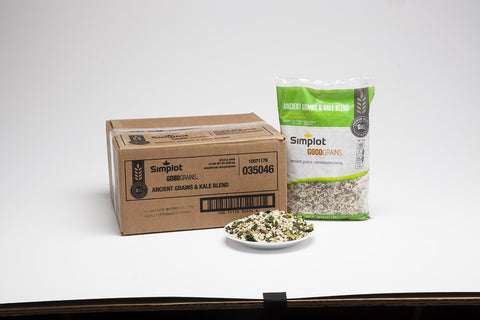 Simplot Good Grains Ancient Grain and Kale Blend, 2.5 Pound -- 6 per case.