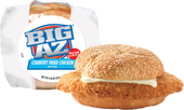 Sandwich Country Fried Chicken Sandwich W/ Cheese 9.4 Oz 1000