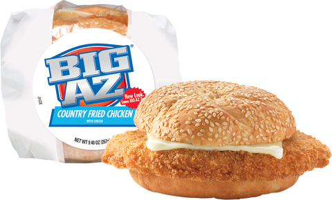 Sandwich Country Fried Chicken Sandwich W/ Cheese 9.4 Oz 1000