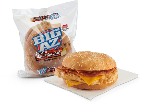 Big Az® SANDWICH CHICKEN BACON CHEDDAR CLUB IW 8.75 OZ 10000014880