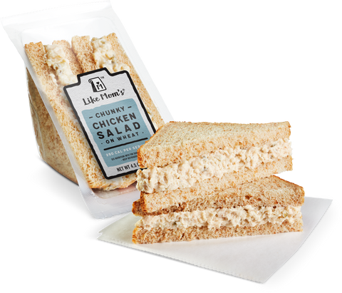 Mom's SANDWICH CHICKEN SALAD ON WHITE BREAD 4.5 OZ 10000051148