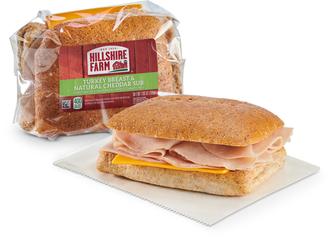 Hillshire Farm® SANDWICH SUB TURKEY BREAST AND NATURAL CHEDDAR
