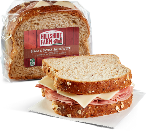 Sandwich Ham & Cheese Swiss Multigrain Iw 8 Oz