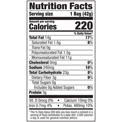 Kettle Brand Krinkle Cut Salt and Fresh Ground Pepper Potato Chips, 1.5 Ounce -- 24 per case.