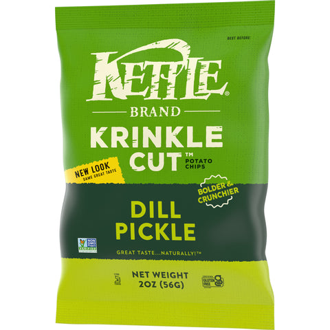Kettle Foods KETTLE CHIP THICK CUT DILL PCKLE6/2 Z