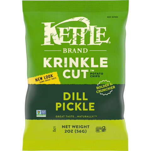 Kettle Foods KETTLE CHIP THICK CUT DILL PCKLE6/2 Z