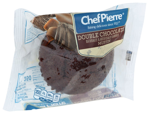 Chef Pierre Individually Wrapped Double Chocolate Muffin, 4 ounce -- 24 per case