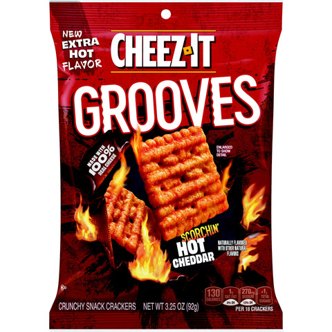 Cracker Grooves Scorchin Hot Cheddar