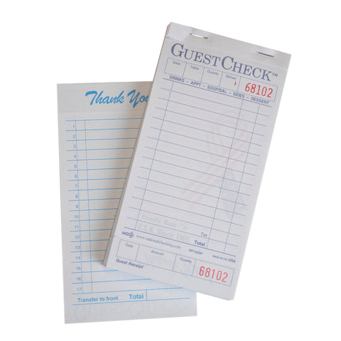 National Checking GUEST CHECK PATRIOT PROUD 1 PART WHITE