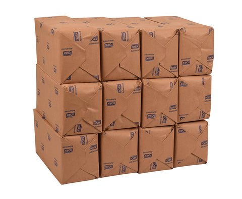 Tork 1 Ply White Advanced Masterfold Dispenser Napkin, 12 x 17 inch -- 6000 per case