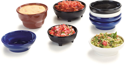 Carlisle DISH SALSA RAMEKIN MELAMINE BONE 5 OZ