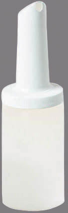 PourPlus™ BOTTLE PLASTIC POUR-PLUS COMPLETE WHITE 1 QT
