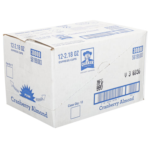 Quaker® OATMEAL CRANBERRY ALMOND PROTEIN