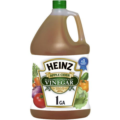 Heinz Apple Cider Flavored Vinegar, 1 Gallon -- 6 Case