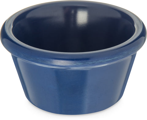 Carlisle RAMEKIN SMOOTH MELAMINE COBALT BLUE 2 OZ