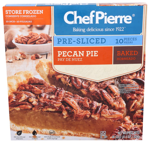 Chef Pierre PIE PECAN THAW & SERVE 10