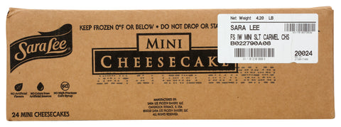 Sara Lee Frozen CHEESECAKE NEW YORK SALTED CARAMEL IW