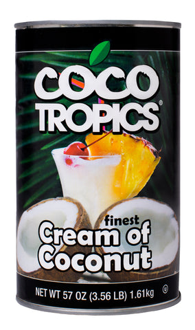 Coco Tropics Cream of Coconut, 57 Fluid Ounce -- 12 per case