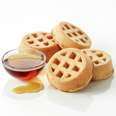 Pillsbury Maple Madness Mini Waffles, 2.47 Ounce -- 72 per case.