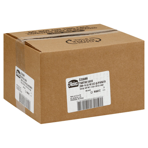 Sauce Tartar Single Serve Packet 78000707