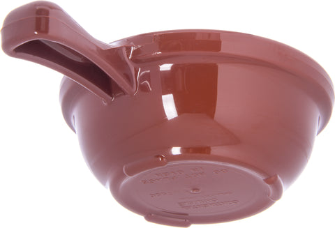 Carlisle BOWL SOUP HANDLED LENNOX BROWN 8 OZ