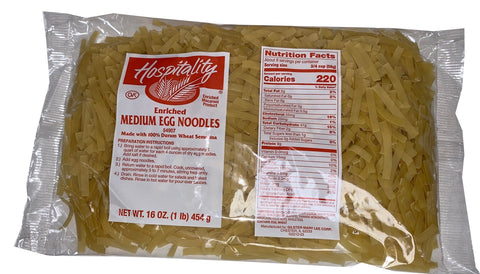 Hospitality NOODLE EGG MEDIUM 1/4
