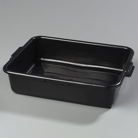 Carlisle BUS BOX COMFORT CURVE™ PLASTIC BLACK 20X15X5