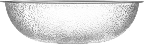 Carlisle BOWL PLASTIC PEBBLE CLEAR 18 QT