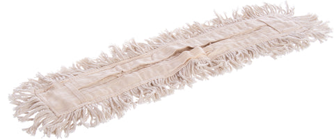 Flo-Pac® MOP DUST TIE BACK NATURAL 24X3