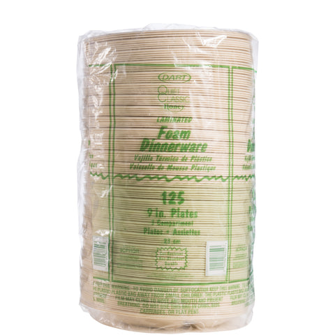 Plate Foam Laminated Honey 3-compartment 9