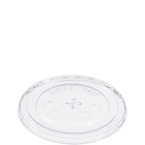 Solo® LID POLYSTYRENE CLEAR IDENTIFICATION STRAW SLOT FITS CUPS 32SP, PXG40, 42P, 44P, 32SPW, PXG40W, 42PW, 44PW