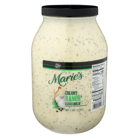 Maries Creamy Ranch Dressing, 7.78 Pound -- 2 per case.