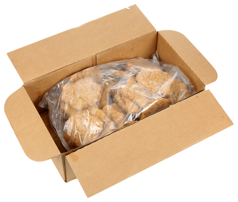 Beef Pattie Breaded Whole Grain Fc Cn 3.83 Oz 3044wg
