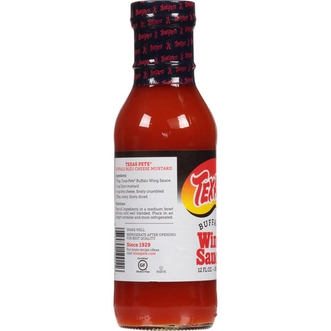 Texas Pete Buffalo Chicken Wing Sauce, 12 Fluid Ounce -- 12 per case.