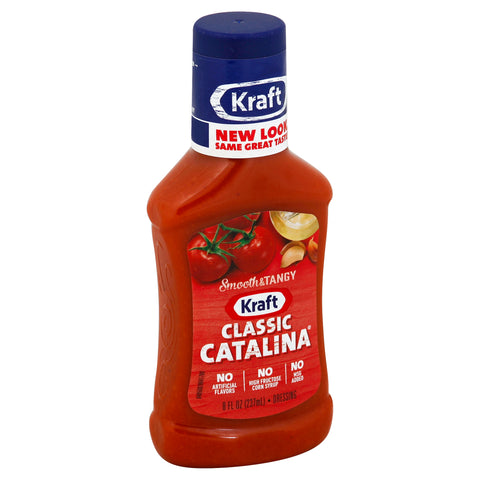 Kraft Classic Catalina Dressing, 8 Fluid Ounce -- 9 per case.