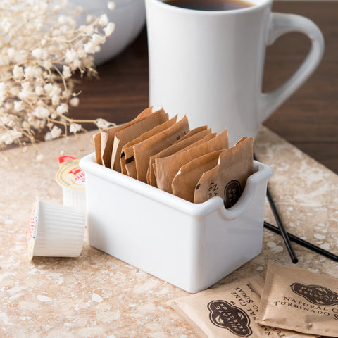 Caddy Sugar White Plastic Standard-holds 20 Packets