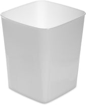 Carlisle CONTAINER FOOD PLASTIC SQUARE WHITE 4 QT